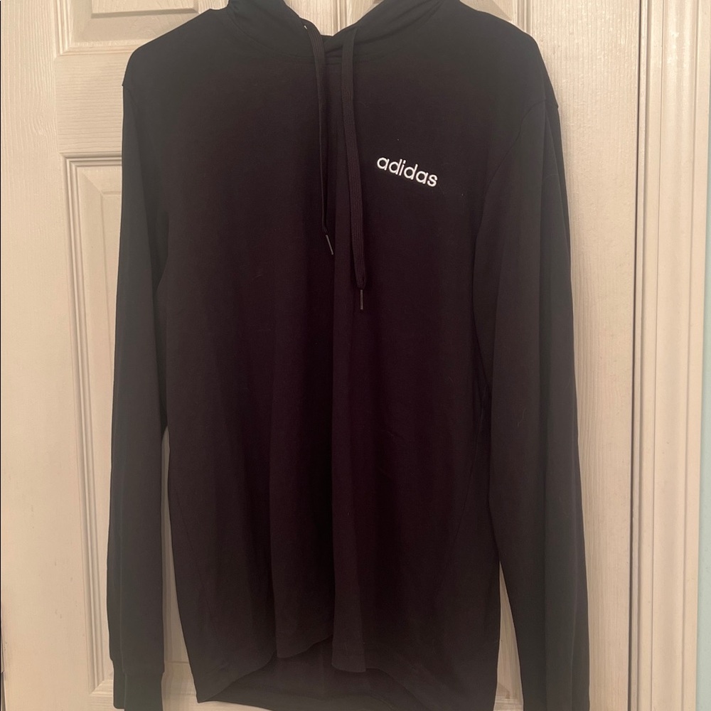 Long sleeve hooded adidas t-shirt